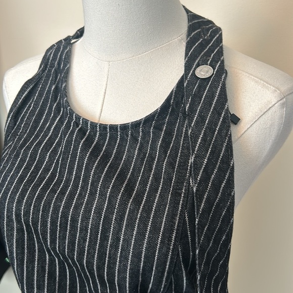 Zara Black and White Striped Halter Top - Picture 12 of 14